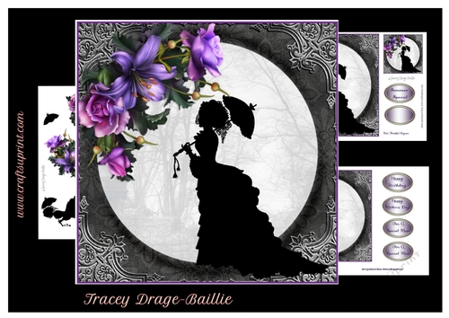 Floral Silhouette 1