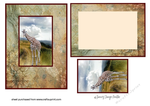 5 x 7 Card Topper 1 With Insert
