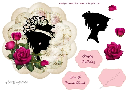 Floral Silhouette 3