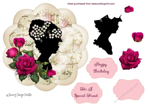 Floral Silhouette 5