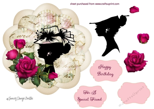 Floral Silhouette 6
