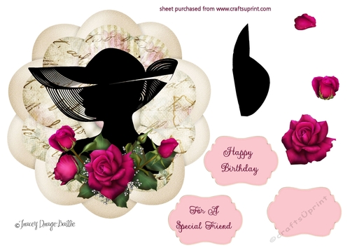 Floral Silhouette 7