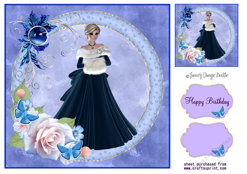 Lady in Blue 3