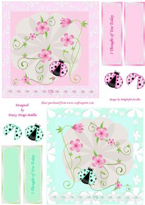 Ladybird Quick Card Toppers