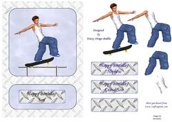 Skateboard Boy
