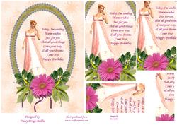 Gerbera Framed Lady & Verse