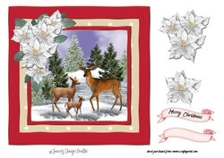 Winter Deer 5