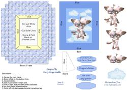 On Cloud Nine! Picture Framed Card