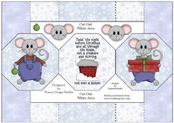 Christmas Christmouse Easy Tri-fold