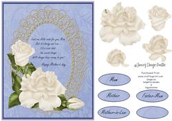 Rose on Pearls