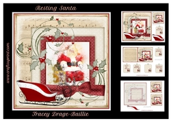 Resting Santa