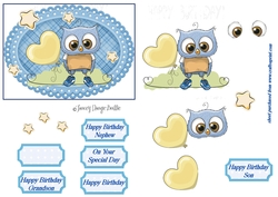 Birthday Owls 2