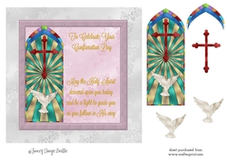 Confirmation Girl - Pink 1