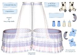 Baby Boy Moses Basket