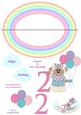 2nd Birthday Sheep Wobble Card