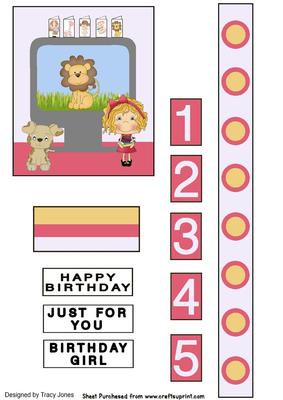 Girl with Birthday