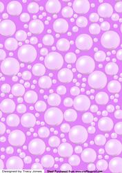 Purple with Pearls