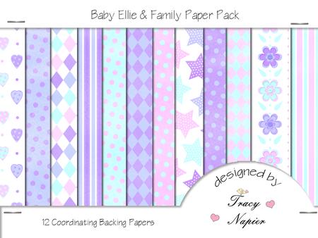 Baby Ellie and Family Paper Pack