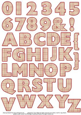 Little Monkeys Wild West Alphabet and Numbers Set 1
