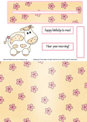 Daisy Chain Farm Slider Card