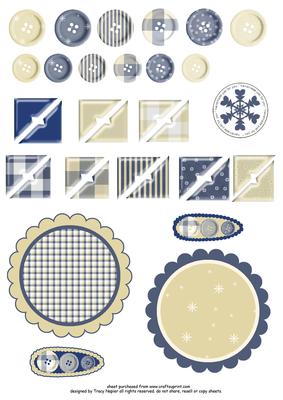 Snow Much Fun Embellishment Set