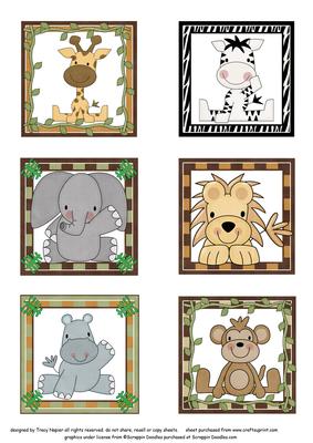 Jungle Fun Topper Sheet