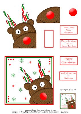 Rudolph Quick Card