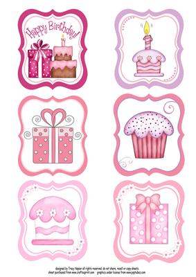 Birthday Toppers