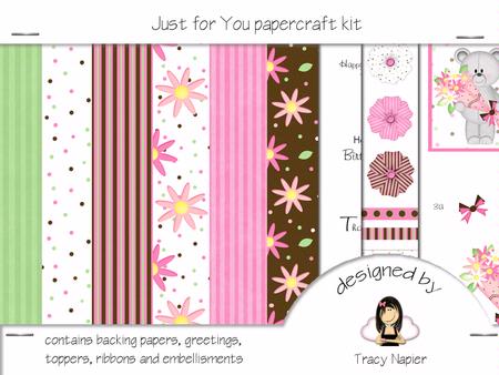 Just for You Paper Craft Kit