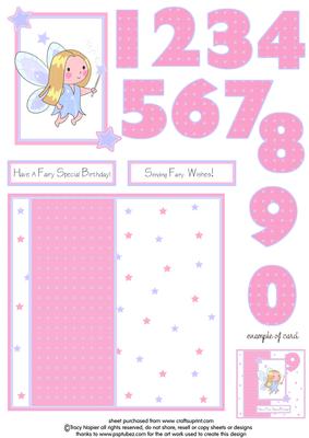 Little Fairy Quick Card