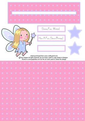 Little Fairy Slider Card