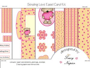 Sending Love Easel Card Kit