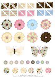 Daisy Chain Farm Embellishment Set
