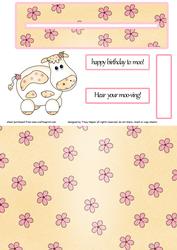Daisy Chain Farm Slider Card