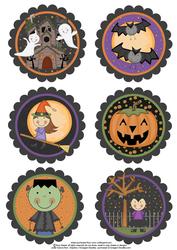Boo! Halloween Toppers