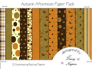 Autumn Afternoon Paper Pack
