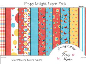 Poppy Delight Paper Pack