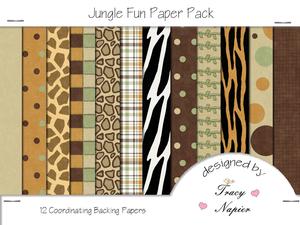 Jungle Fun Paper Pack