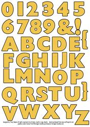 Bradley Bee Alphabet and Numbers Set Two