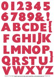 Tweet Valentine Alphabet Sheet 1