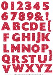 Tweet Valentine Alphabet and Numbers 3