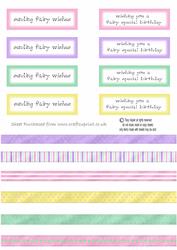 Fairy Wishes Ribbons and Greeting