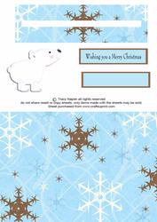 Polar Bear Slider Card