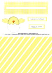 Little Chick Slider Card