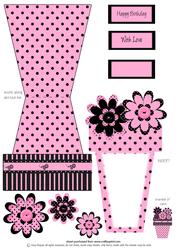 Bags of Style Flower Pot Card
