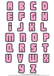 Bags of Style Alphabet Set 1
