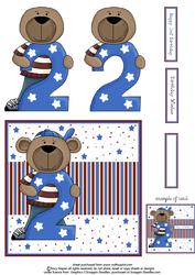 Birthday Bear - Second Birthday