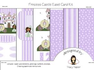 Princess & Castle Easle Card Kit