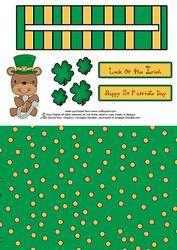 St Patricks Day Slider Card