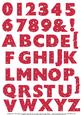 Tweet Valentine Alphabet and Numbers 3